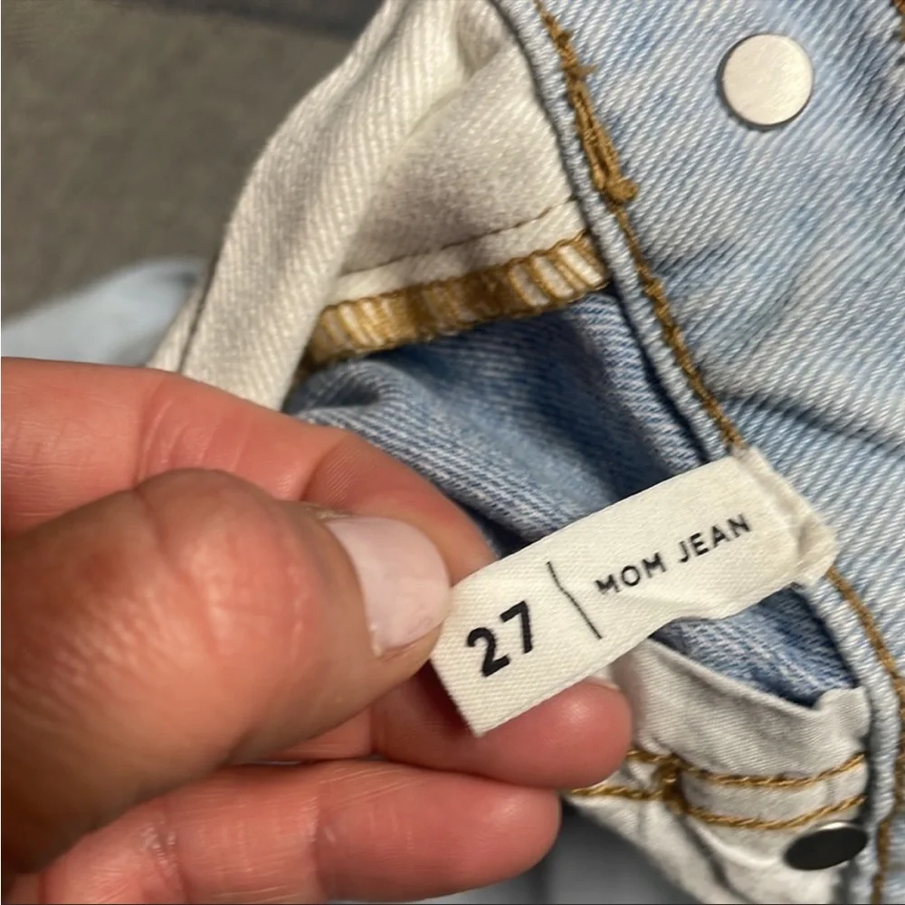 NWOT color block mom jean - Picture 7 of 7